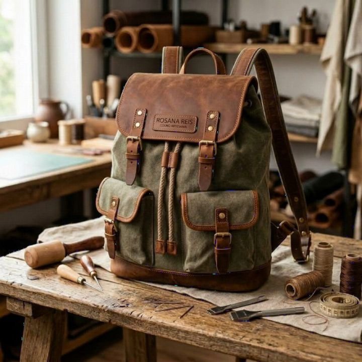 Mochila Boho Nômade - Rosana Reis Ateliê