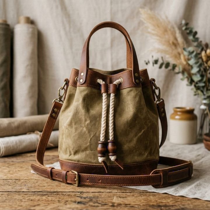 Bucket Bag Boho - Rosana Reis Ateliê