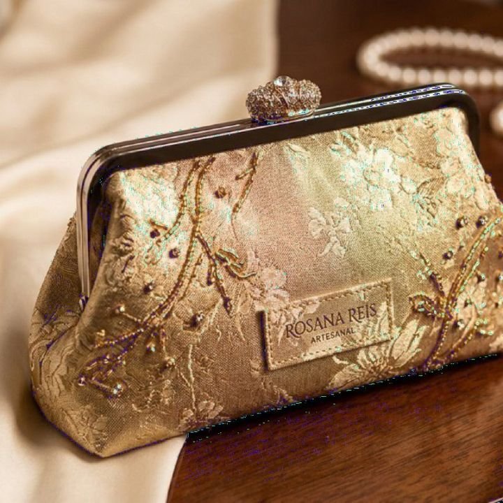 Clutch Éter Imperial - Rosana Reis Ateliê
